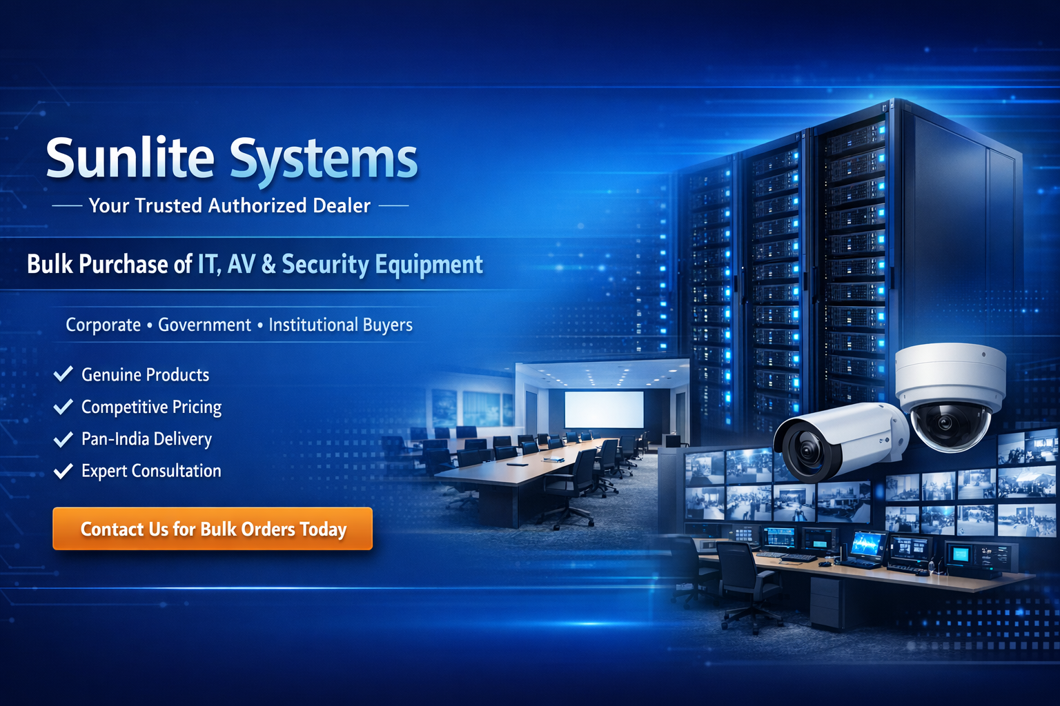 Sunlite Systems: Your Trusted Authorized Dealer for Bulk Purchase – Corporate, Government & Institutional Buyers