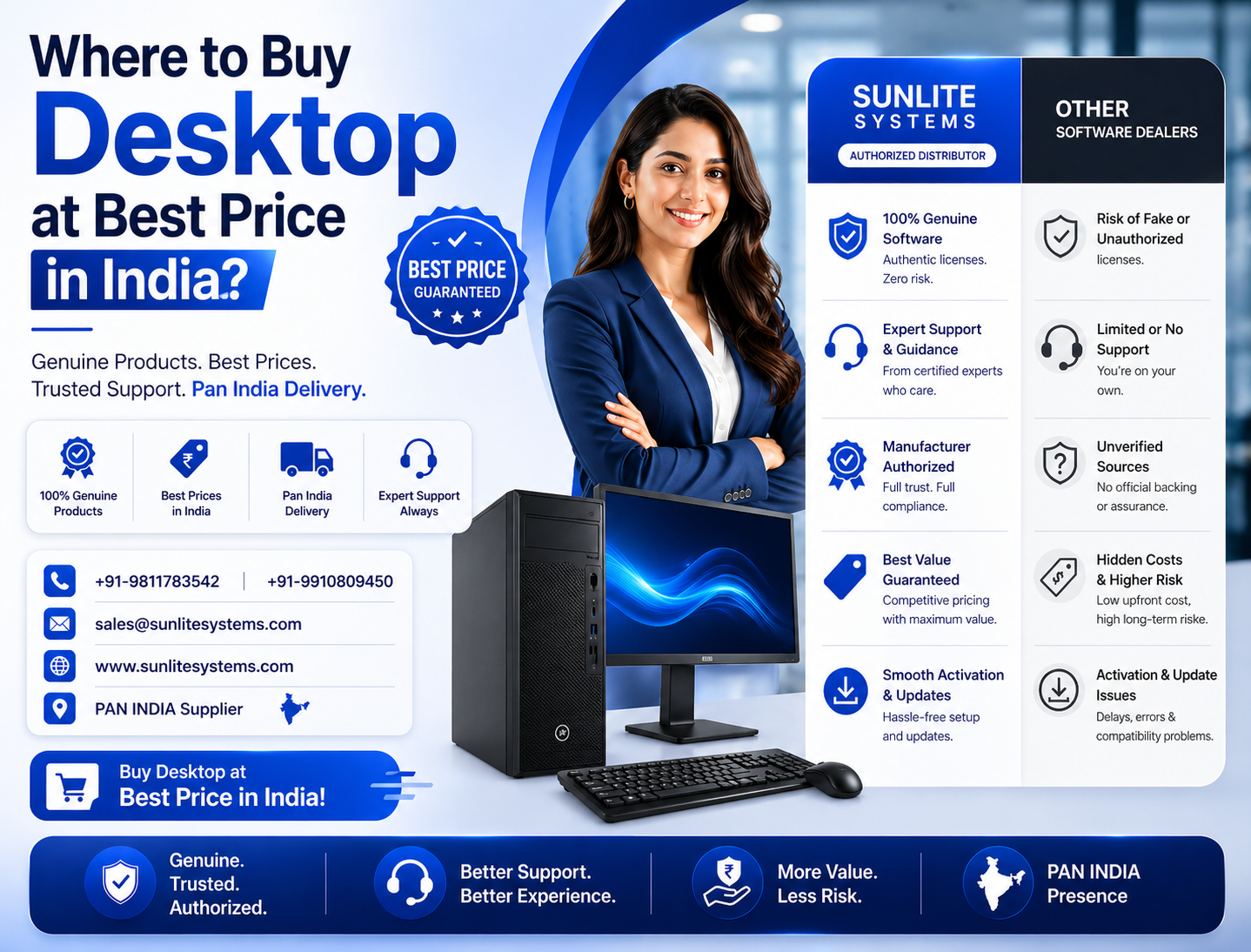 Where to Buy Desktop at Best Price in India?