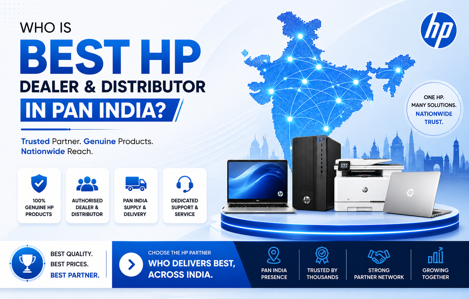 Who is Best HP Dealer & Distributor in PAN INDIA? 