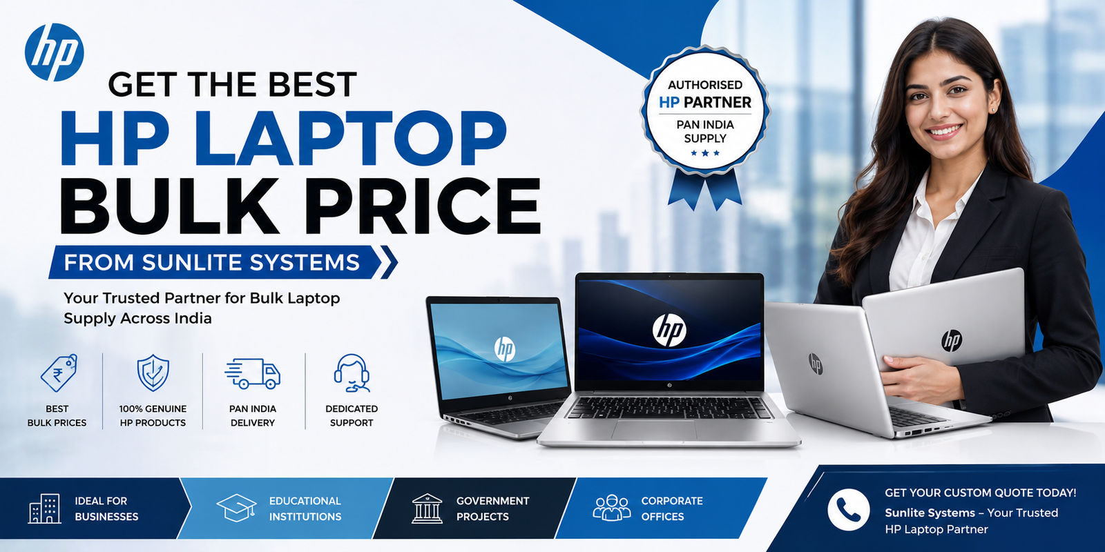Get the Best HP Laptop Bulk Price from Sunlite Systems
