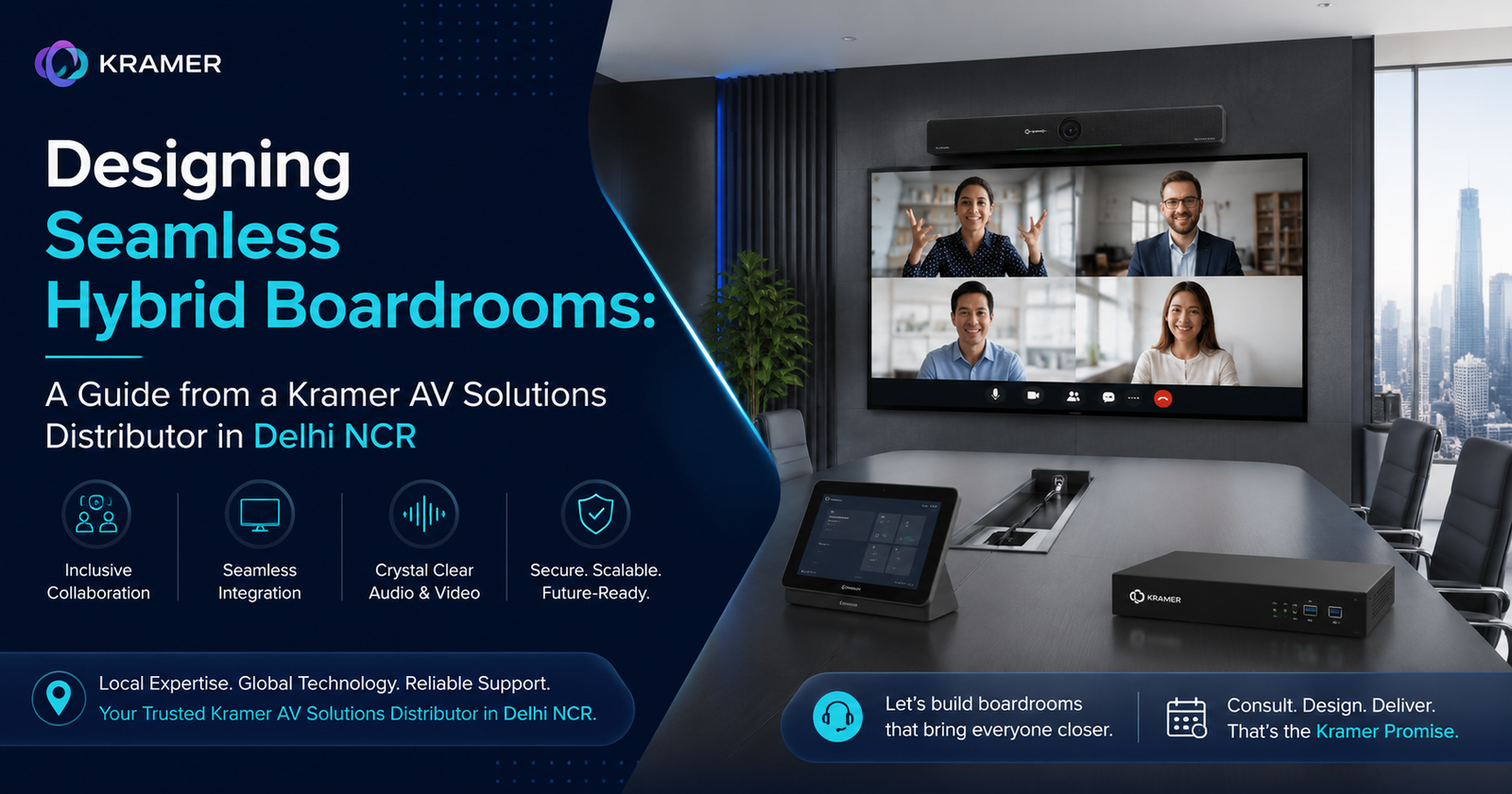 Designing Seamless Hybrid Boardrooms: A Guide fr...