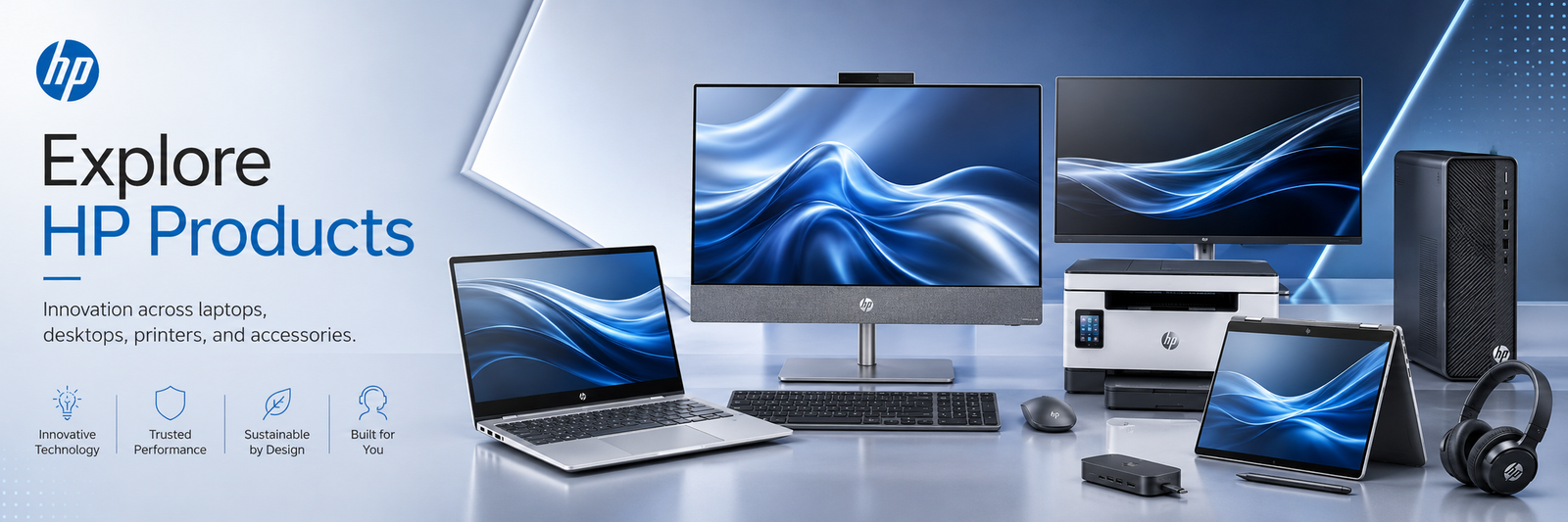 HP Authorized Distributor in India: Desktops, Printers, Monitors & Workstations — Products, Uses & GeM Supply Guide