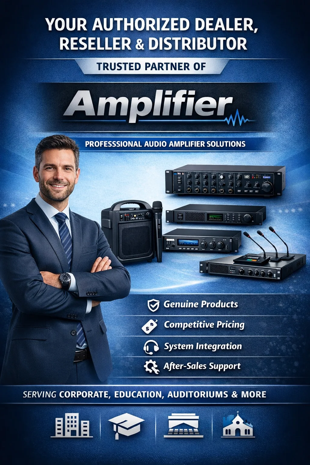 Best PA Amplifier Supplier in India - Sunlite Systems