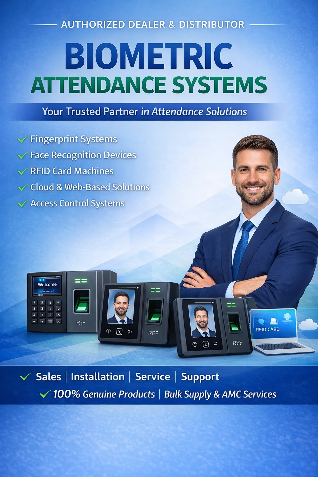 Best Biometric Attendance System Supplier in India - Sunlite Systems