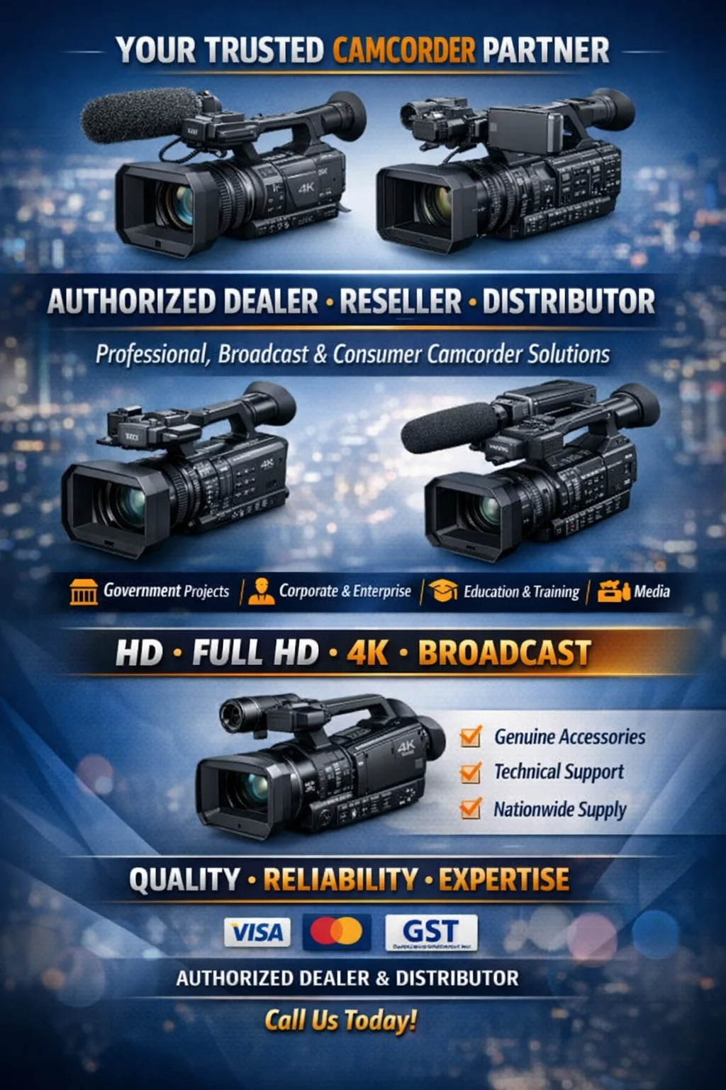 Professional Camcorder Portfolio