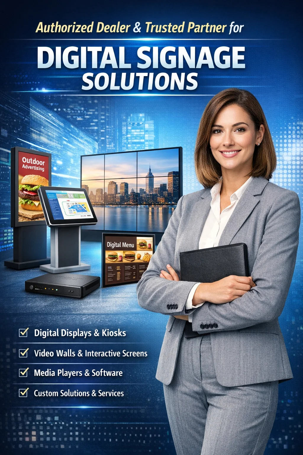 Best Digital Signage Supplier in India - Sunlite Systems