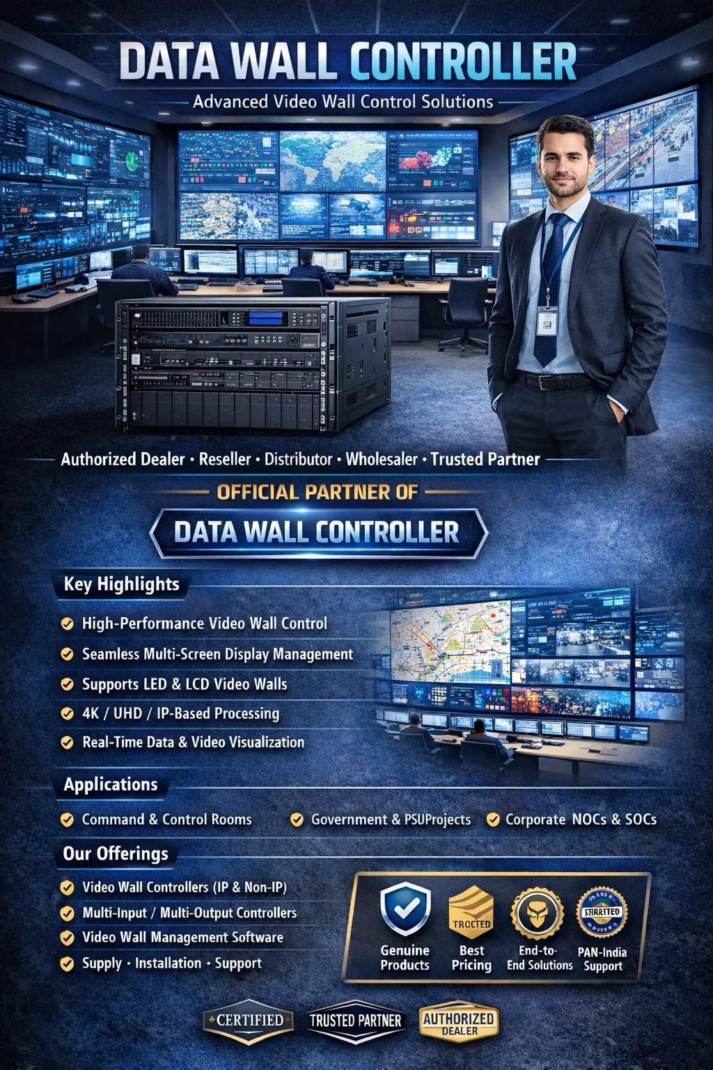 Professional Barco Video Wall Solutions