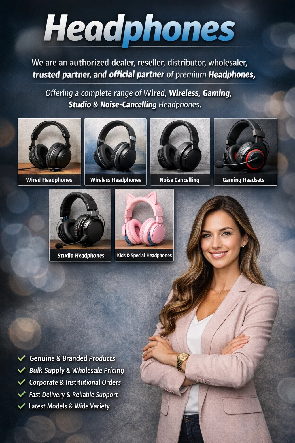Premium headphones