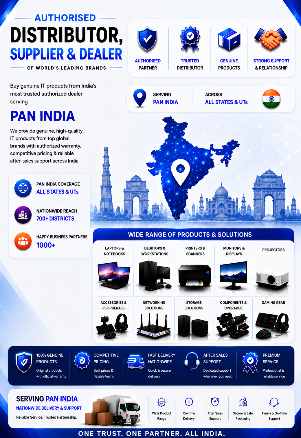 Authorized Printer Dealers & Distributors in Delhi NCR - HP, Dell, Lenovo, Apple Printer - Sunlite Systems