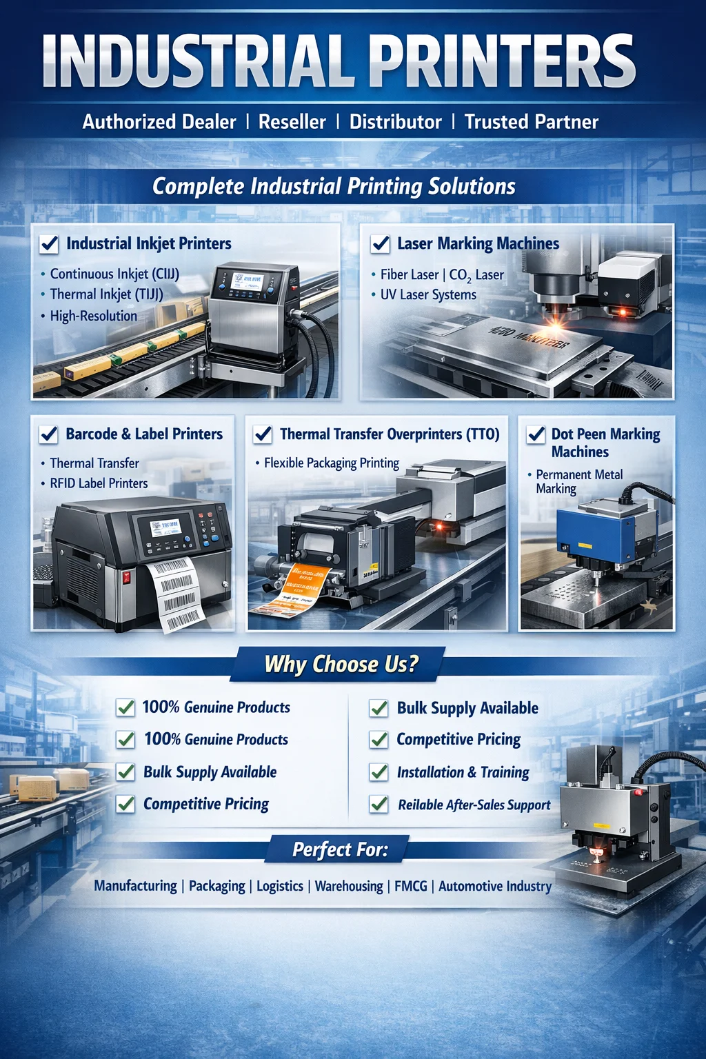 Tsc Industrial Printer Portfolio