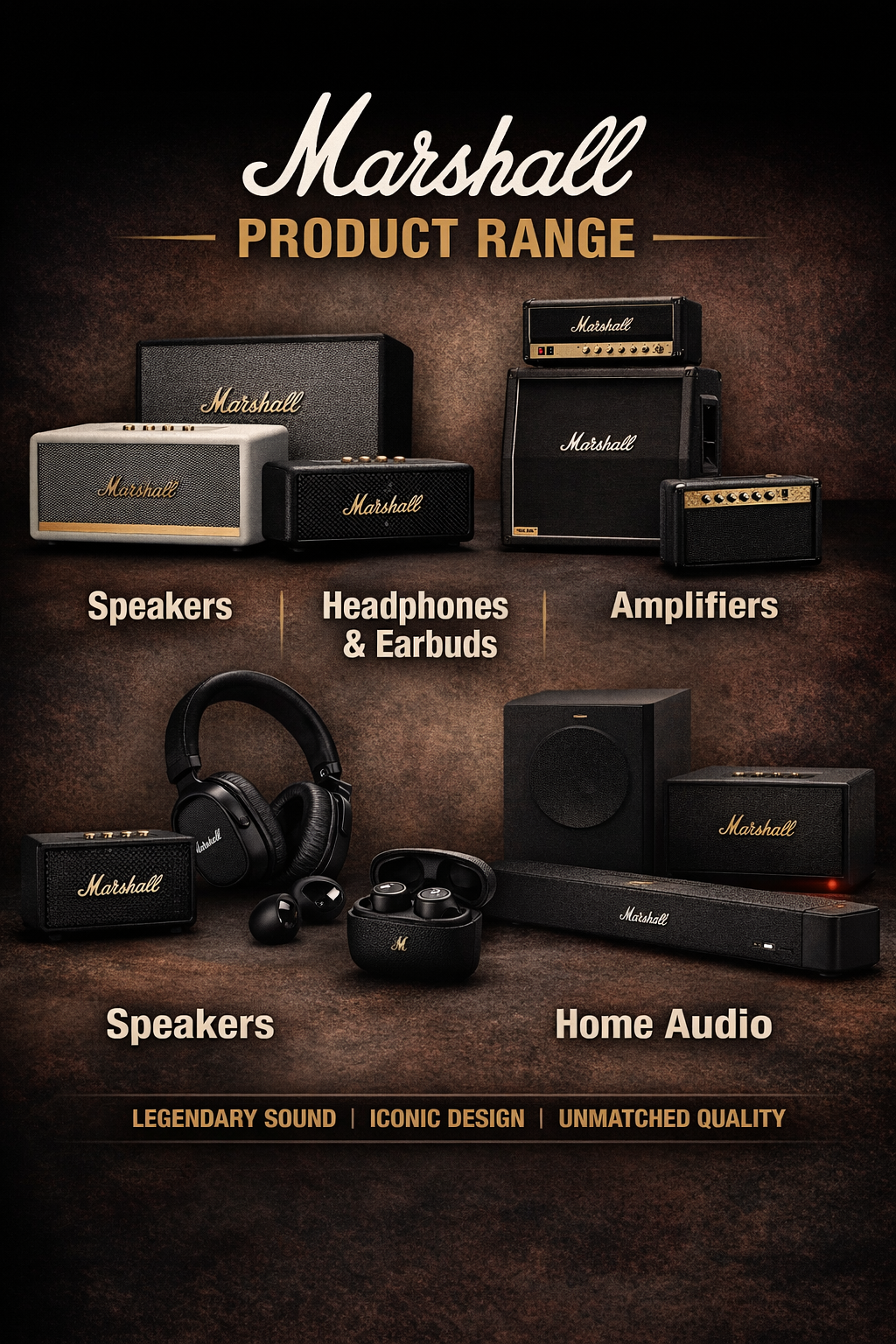 Marshall Comprehensive Audio Product Portfolio Authorized Dealer Goa