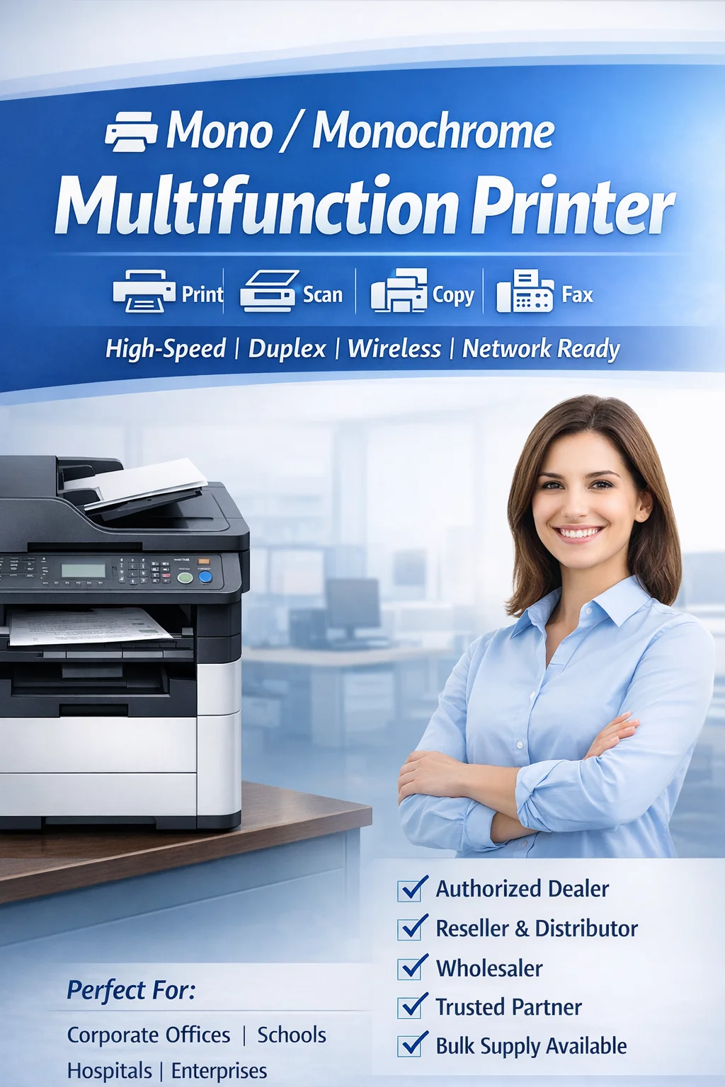 Best Canon Monochrome Multifunction Printer Supplier in India - Sunlite Systems
