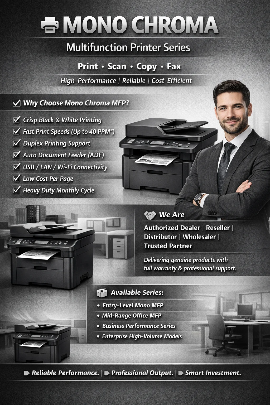 Professional Canon Monochrome Printing Solutions