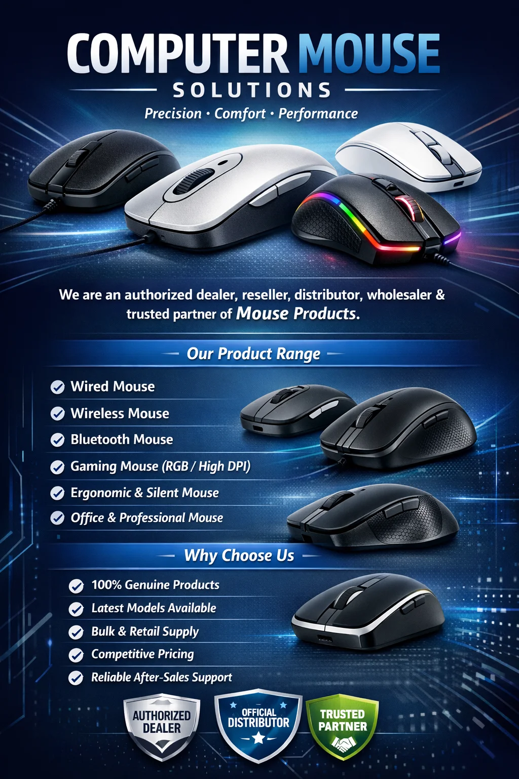 Best Computer Mouse Supplier in India - Sunlite Systems