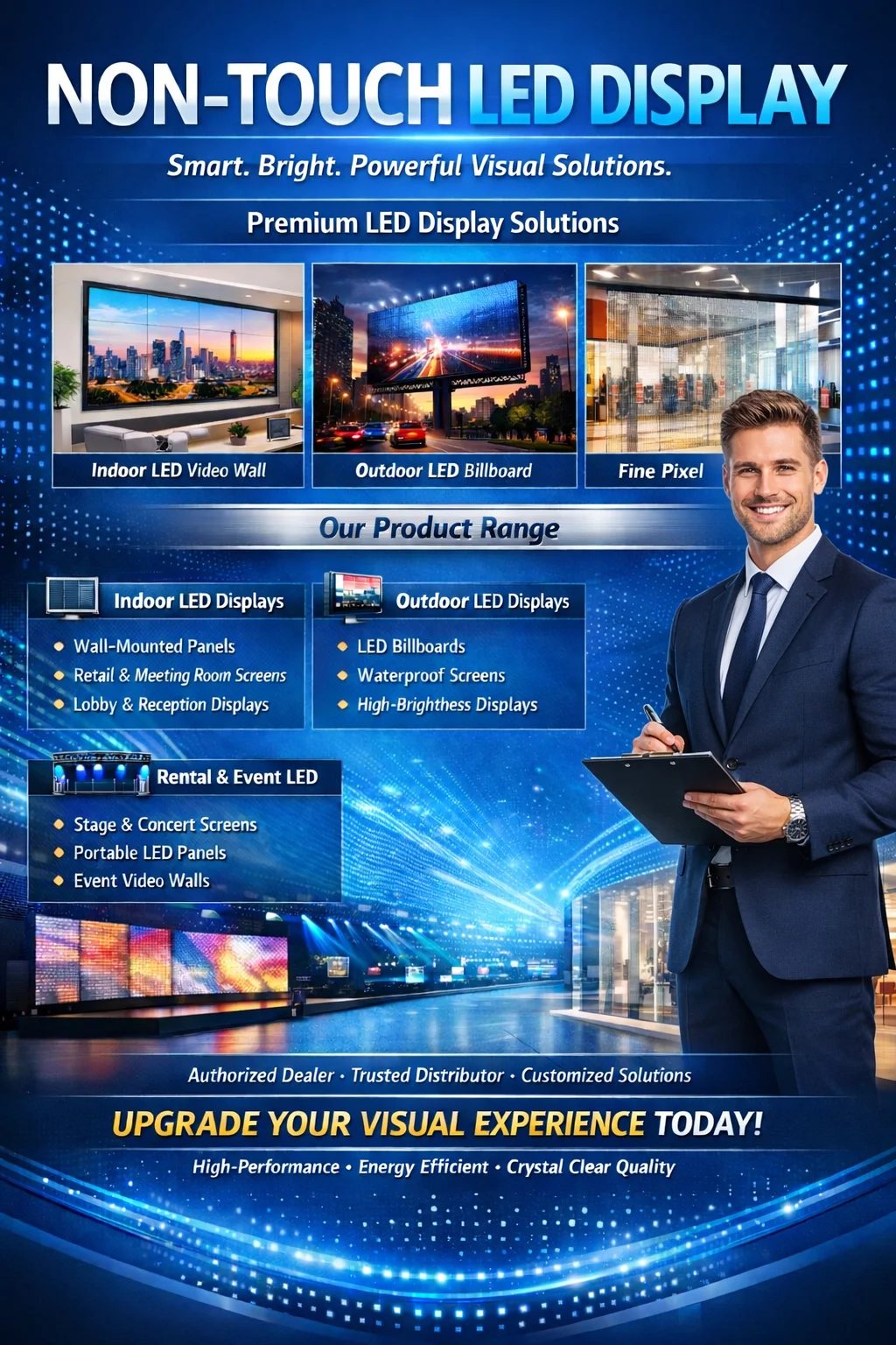 Best Non Touch LED Display Supplier in India - Sunlite Systems