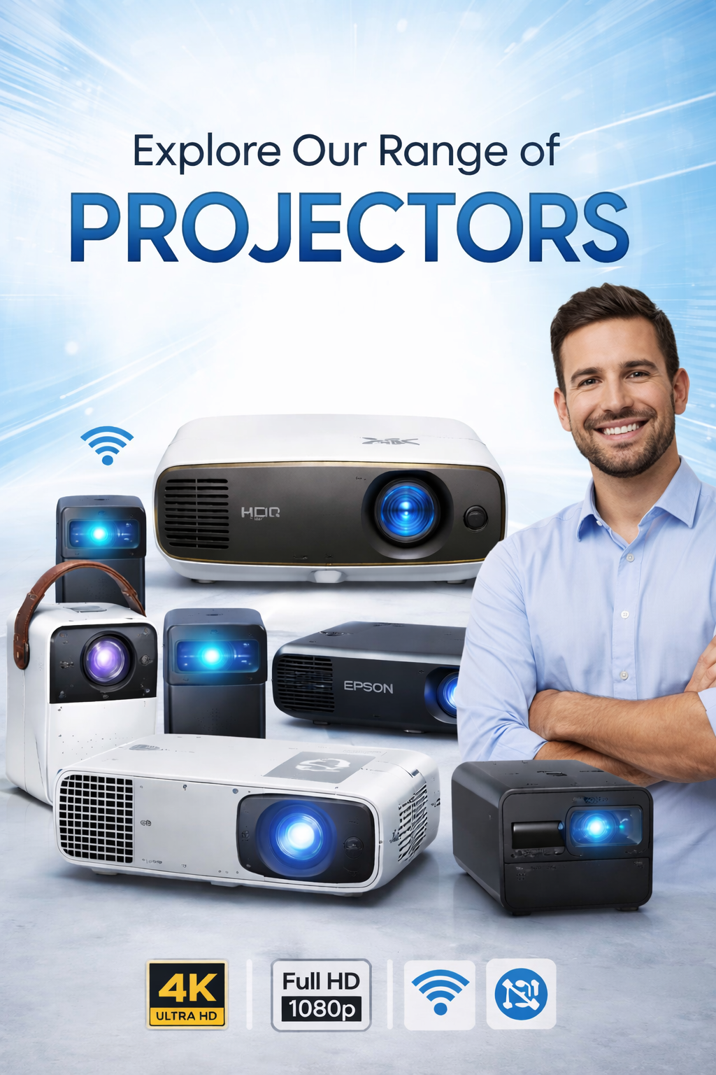 Best projectors Supplier in India - Sunlite Systems