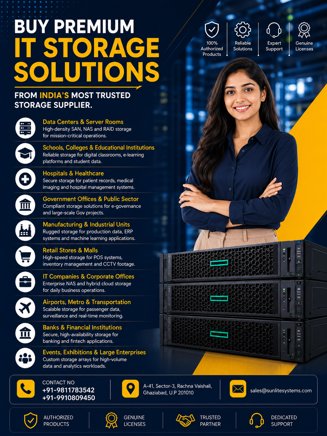 Best Lenovo Dealer & Distributor in India - Sunlite Systems