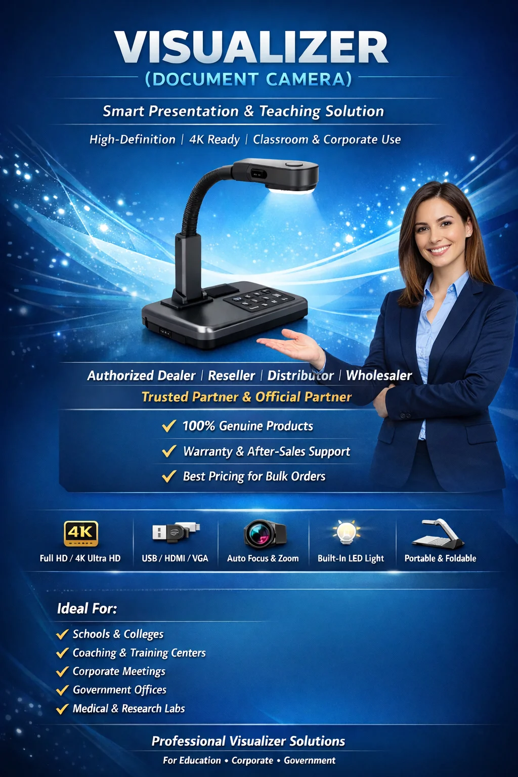 Best Epson Visualizer Supplier in India - Authorized Epson Document Visualizer Dealer Delhi NCR - Sunlite Systems