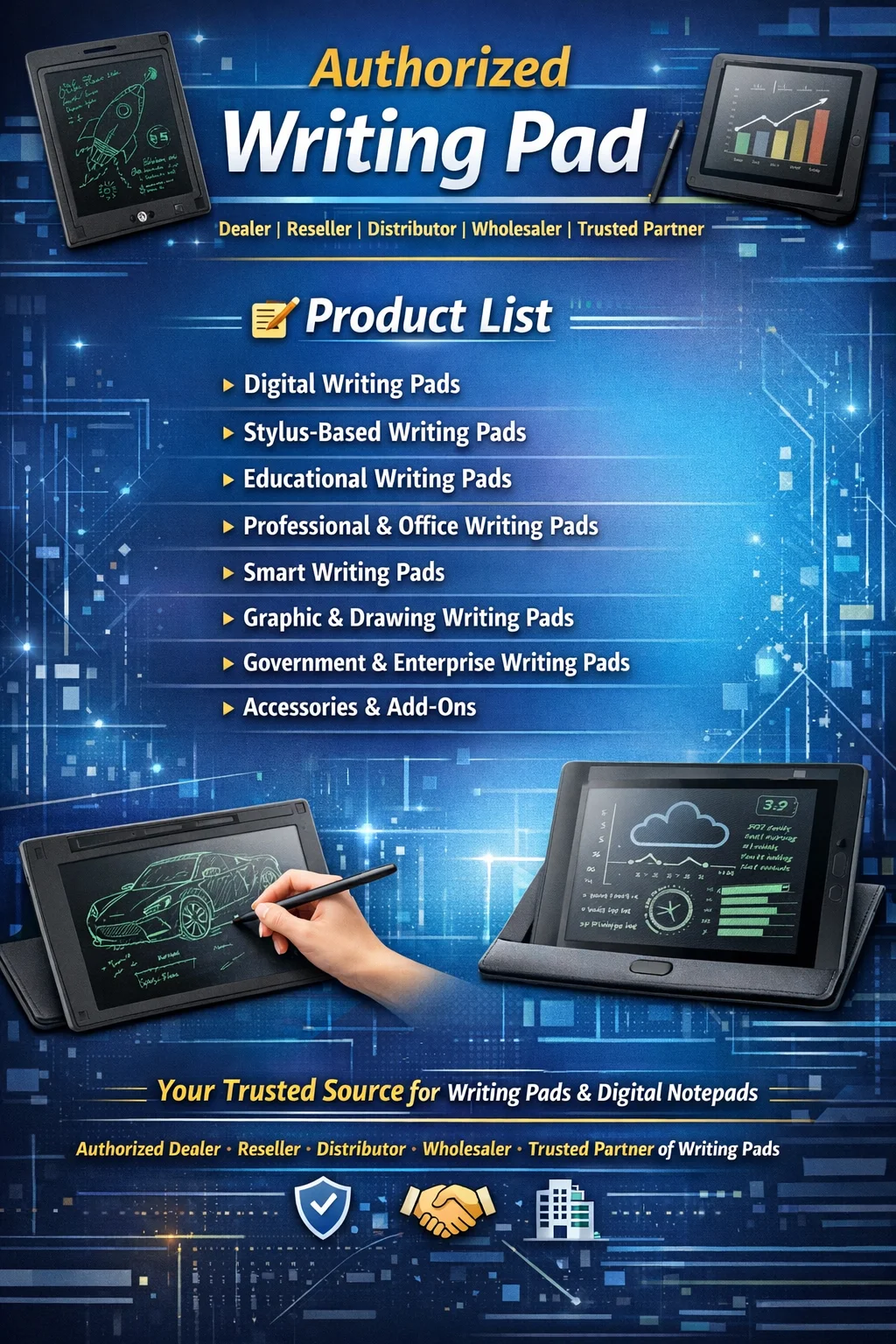 Digital Writing Pad Portfolio