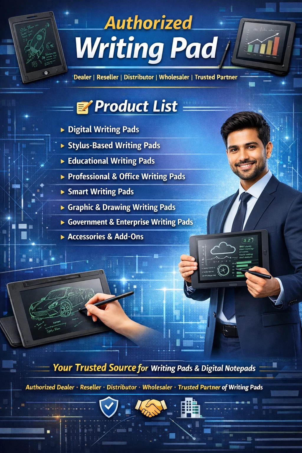 Paperless Writing with Digital Writing Pads